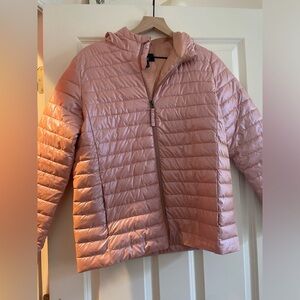 Kids Lands End Iridescent Pink Puffer Jacket